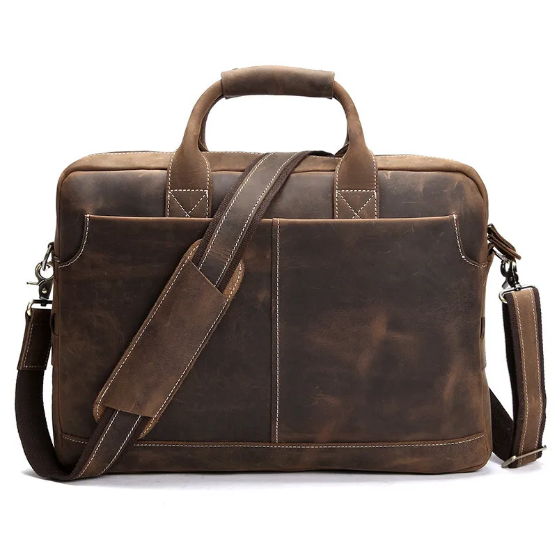 Vintage Crazy Horse Genuine Leather Briefcases Men Messenger Bag Men Leather Shoulder Bag Briefcase Business Laptop Bags Handbag
Vintage Crazy Horse Genuine Leather Briefcases Men Messenger Bag Men Leather Shoulder Bag Briefcase Business Laptop Bags Handbag
