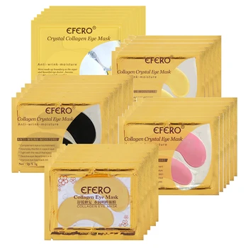 25packs 24k Gold Crystal Collagen Eye Mask Patches Anti Aging Dark Circles Puffiness Moisturizing Eye Masks Gel Under Eye Pads
25packs 24k Gold Crystal Collagen Eye Mask Patches Anti Aging Dark Circles Puffiness Moisturizing Eye Masks Gel Under Eye Pads