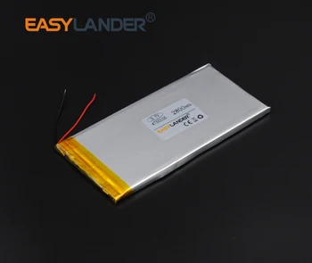 3.7V 2800mAh Rechargeable li Polymer Li-ion Battery For Tablet MID IPAQ E-Book Power Bank Portable DVD 4750105
3.7V 2800mAh Rechargeable li Polymer Li-ion Battery For Tablet MID IPAQ E-Book Power Bank Portable DVD 4750105