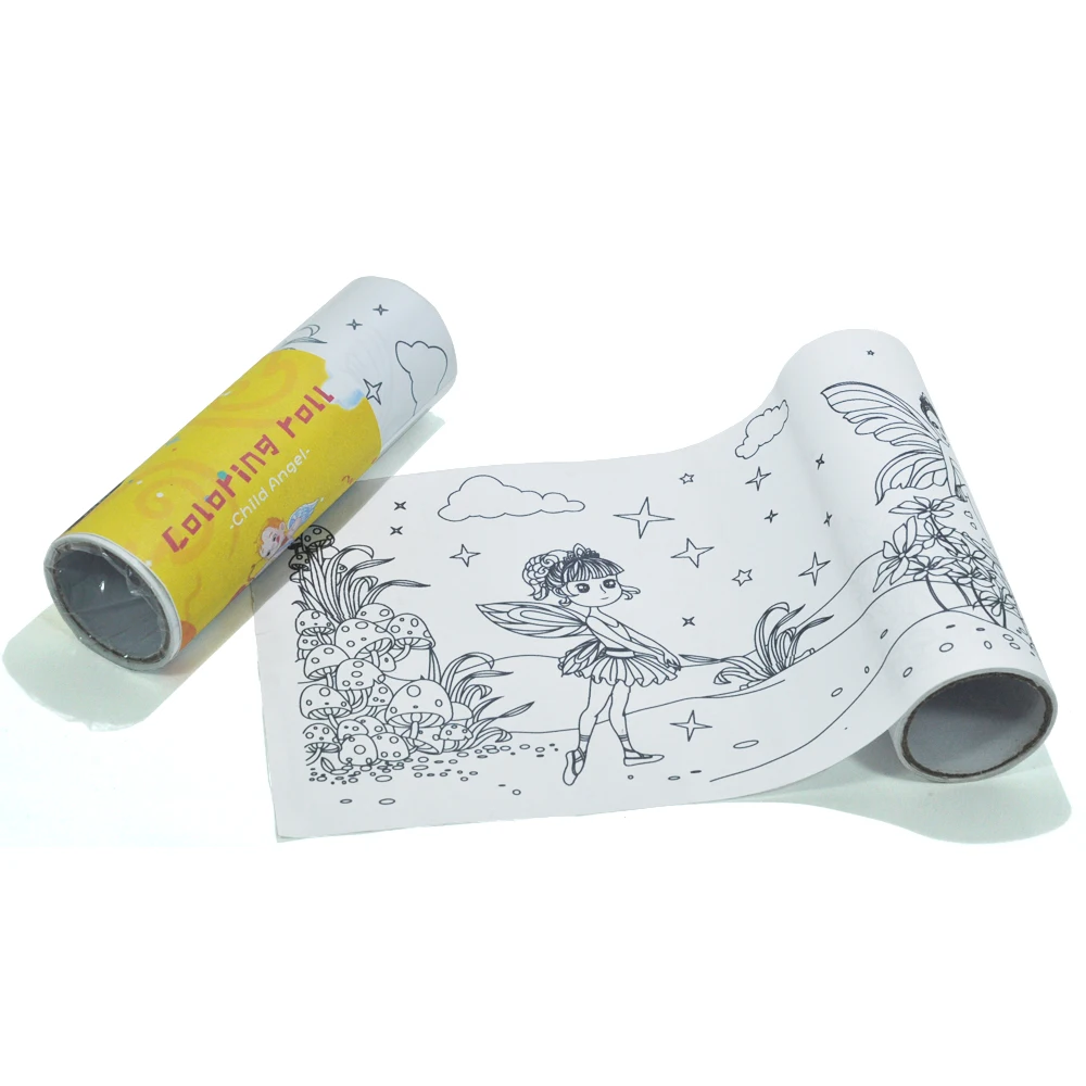 Coloring Roll, Wall Painting, Children Coloring Poster Continuous Coloring Paper, Child Angel Pattern, Ages 3+
Coloring Roll, Wall Painting, Children Coloring Poster Continuous Coloring Paper, Child Angel Pattern, Ages 3+