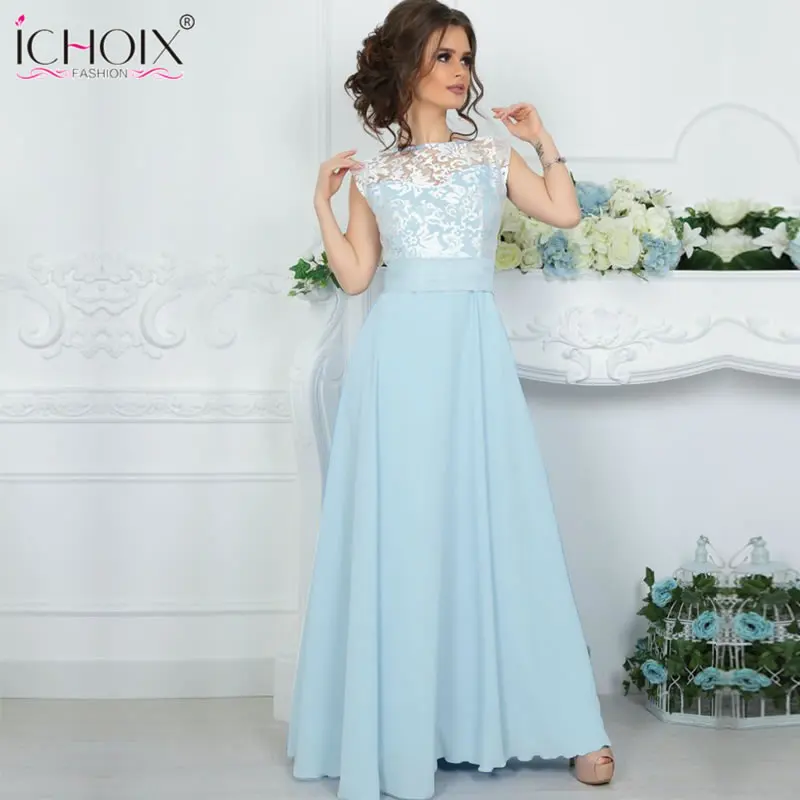 Women Dress 2019 Summer Maxi dress sexy Mesh Blue Lace long dress Backless Elegant female Party Floor length Dress vestidos
Women Dress 2019 Summer Maxi dress sexy Mesh Blue Lace long dress Backless Elegant female Party Floor length Dress vestidos