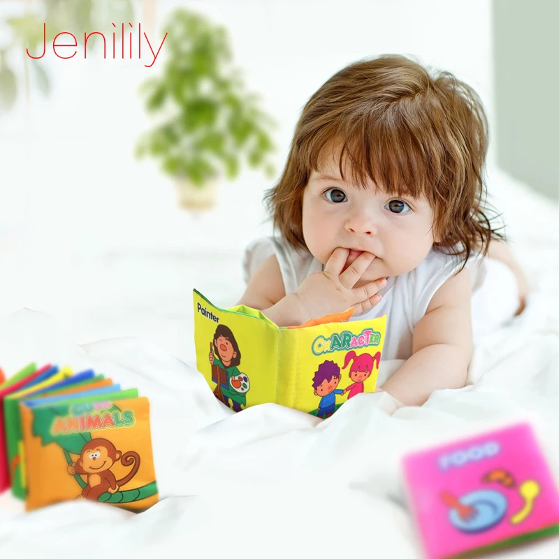 Jenilily Kids Toys for Baby Learning Baby Cloth Book Learning Animal Food Shape Character Teether Infant Mini Mat bebek oyuncak
Jenilily Kids Toys for Baby Learning Baby Cloth Book Learning Animal Food Shape Character Teether Infant Mini Mat bebek oyuncak