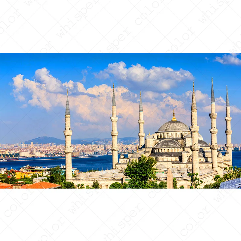 Diamond Painting Full Square 5D DIY"Blue Top Mosque"daimond Embroidery Cross Stitch Kit Rhinestone Resin Mosaic Painting LE00604
Diamond Painting Full Square 5D DIY"Blue Top Mosque"daimond Embroidery Cross Stitch Kit Rhinestone Resin Mosaic Painting LE00604