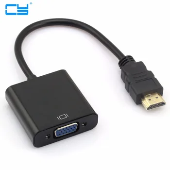 HDMI to VGA Cable Video Converter Adapter output 1080p HDMI Adapter for PC/TV/Xbox 360 PS3 20cm Black & White Free Shipping
HDMI to VGA Cable Video Converter Adapter output 1080p HDMI Adapter for PC/TV/Xbox 360 PS3 20cm Black & White Free Shipping