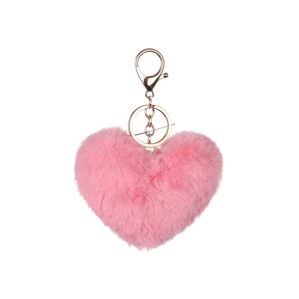 All-match Fashion Heart Shape Sweet Pink Keychain for Women Girl Soft Fluffy Pompom Fake Rabbit Ball Key Ring Car Bag Decoration
All-match Fashion Heart Shape Sweet Pink Keychain for Women Girl Soft Fluffy Pompom Fake Rabbit Ball Key Ring Car Bag Decoration