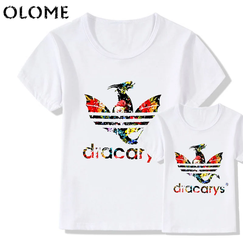 Family matching clothes Dracarys father mother daughter son tshirt Mother of Dragon clothing daddy mommy and me baby Camisetas
Family matching clothes Dracarys father mother daughter son tshirt Mother of Dragon clothing daddy mommy and me baby Camisetas