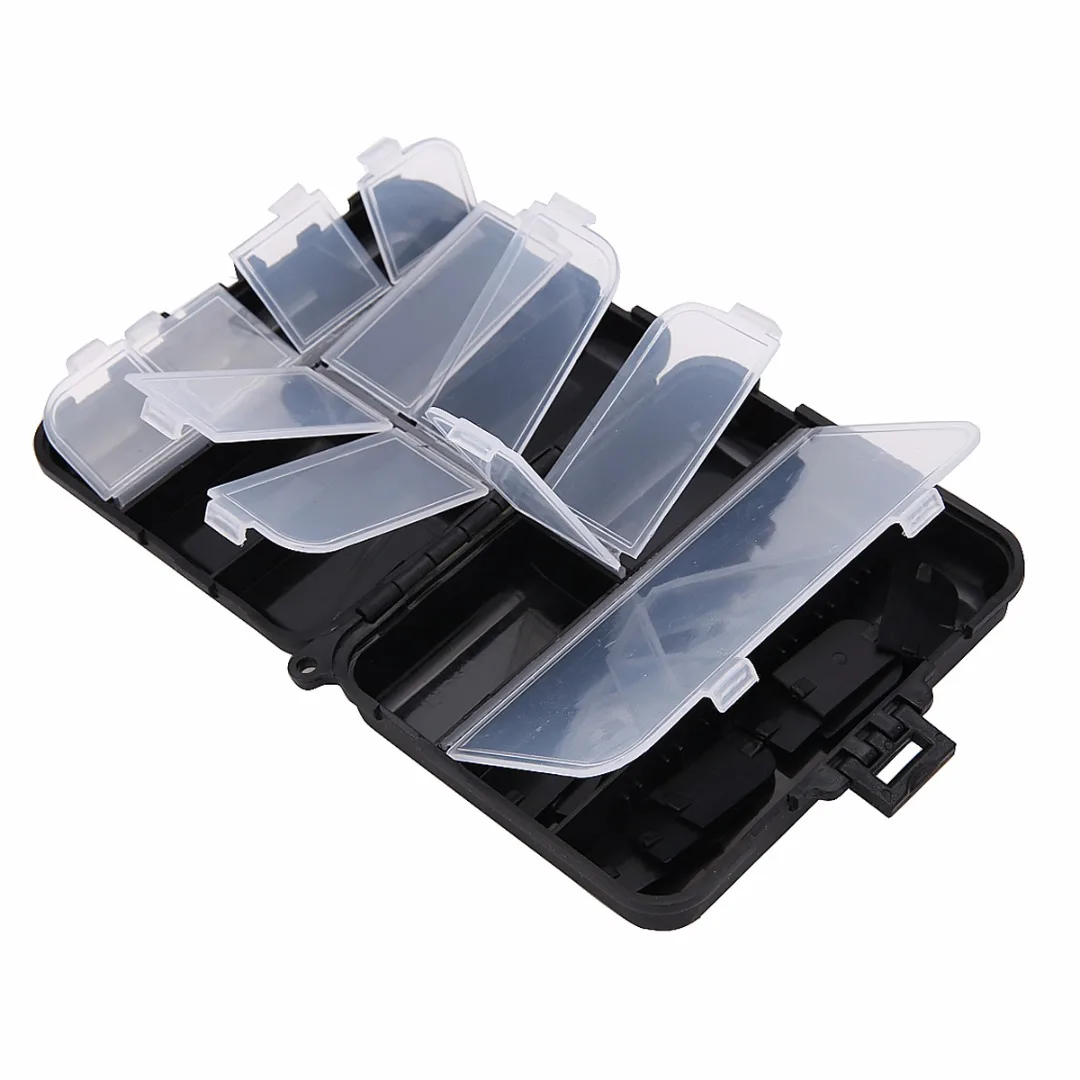 1Pcs Outdoor Black 26 Compartments Waterproof Plastic Fishing Lure Bait Tackle Storage Box Case For Fishing Accessories 
1Pcs Outdoor Black 26 Compartments Waterproof Plastic Fishing Lure Bait Tackle Storage Box Case For Fishing Accessories
