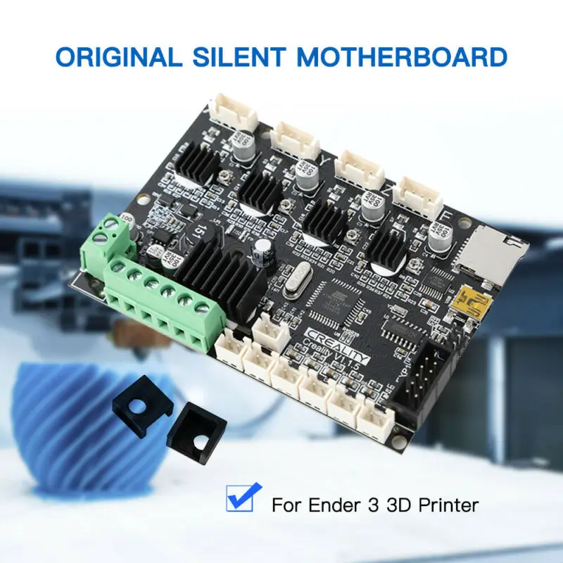 Creality Upgrade V1.1.5 Silent Motherboard Board Control For Ender 3/3 Pro/5 3D Printer 3E09
Creality Upgrade V1.1.5 Silent Motherboard Board Control For Ender 3/3 Pro/5 3D Printer 3E09