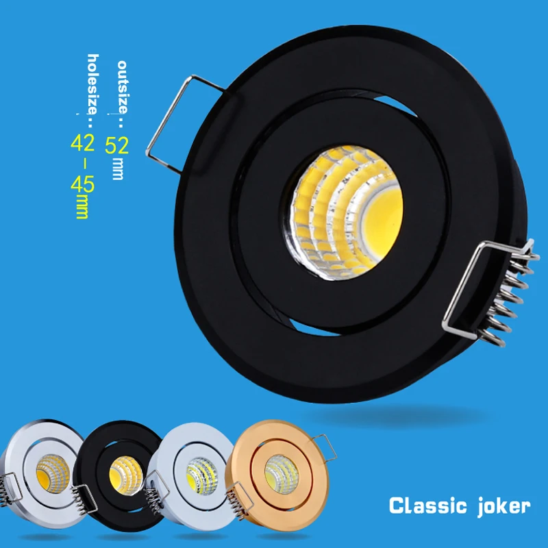High Quality 3W 6W Dimmable Mini LED Downlight mini cob LED Spot light LED Ceiling Lamp white body /black body
High Quality 3W 6W Dimmable Mini LED Downlight mini cob LED Spot light LED Ceiling Lamp white body /black body