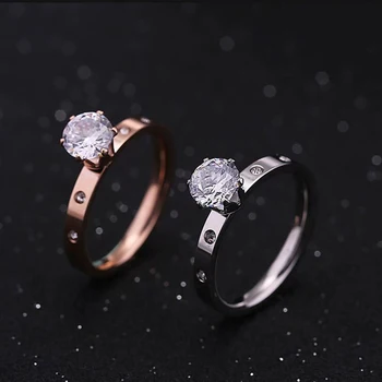 FYSRRA Love Jewelry Titanuim Steel Rose Gold Color Ring CZ Crystal Ring For Women Couple Finger Midi Rings Wedding Gift Size5-9
FYSRRA Love Jewelry Titanuim Steel Rose Gold Color Ring CZ Crystal Ring For Women Couple Finger Midi Rings Wedding Gift Size5-9