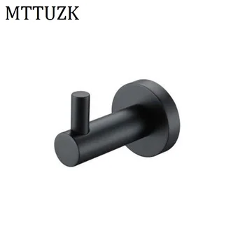 MTTUZK Classic 304 Stainless Steel Black Coat Hooks Towel Hook Round Base Robe Hook Wall Mounted Cap Racks Bathroom Accessories
MTTUZK Classic 304 Stainless Steel Black Coat Hooks Towel Hook Round Base Robe Hook Wall Mounted Cap Racks Bathroom Accessories