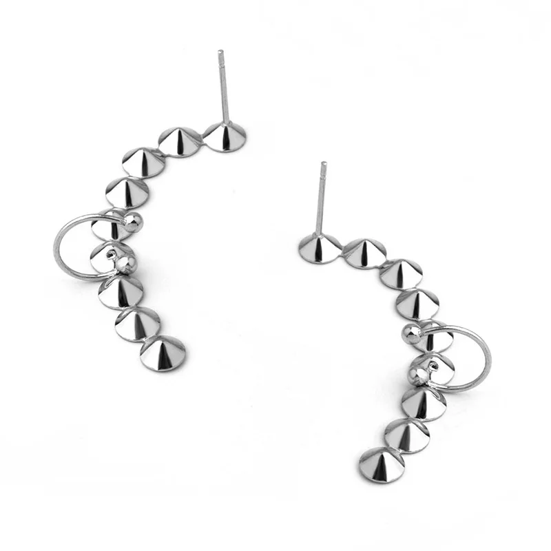 Stainless Steel Earrings Post Base Settings 9 Bezels Rivoli Stones Cabochons Clips Earrings DIY Findings Jewelry Making No Fade
Stainless Steel Earrings Post Base Settings 9 Bezels Rivoli Stones Cabochons Clips Earrings DIY Findings Jewelry Making No Fade