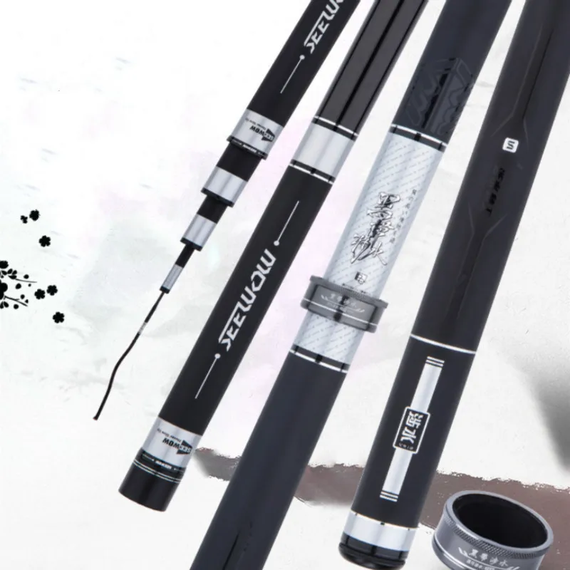 High Carbon Taiwan Fishing Pole Ultra-light Super-hard Olta 28 Tonalty Long Carp Fishing Rod Hand Canne Black Pit 3.6m-10m Pesca
High Carbon Taiwan Fishing Pole Ultra-light Super-hard Olta 28 Tonalty Long Carp Fishing Rod Hand Canne Black Pit 3.6m-10m Pesca