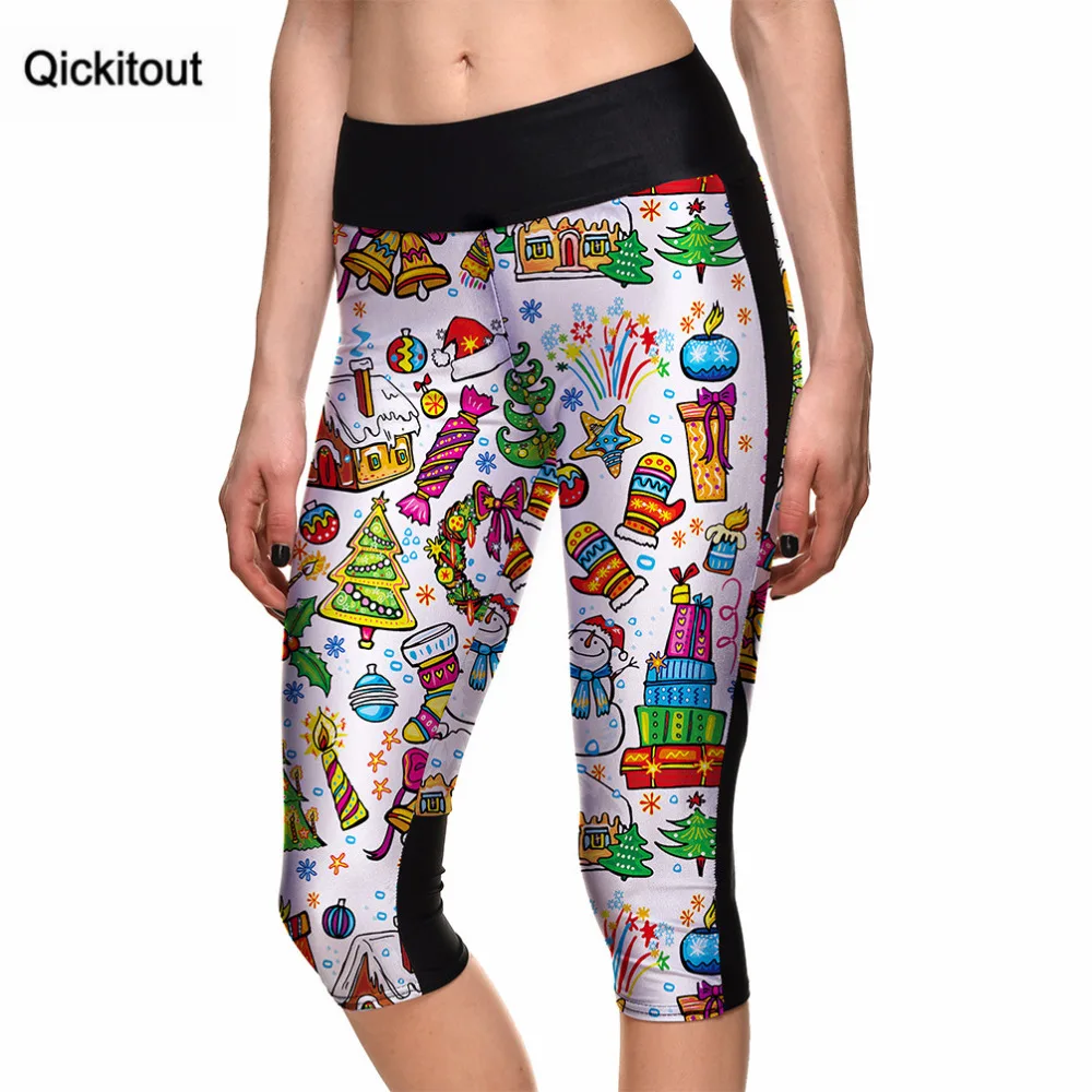 Qickitout Capri Pants New Women's 7 Point Pants Women's Tree Presents Elk Digital Print High Waist Side Pocket Phone Pants
Qickitout Capri Pants New Women's 7 Point Pants Women's Tree Presents Elk Digital Print High Waist Side Pocket Phone Pants