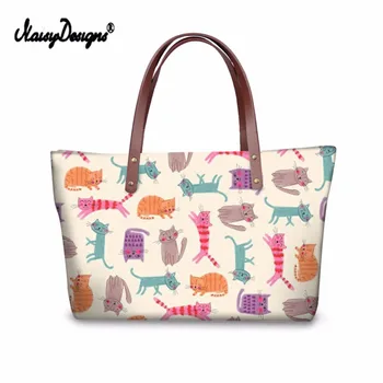 Noisydesigns Big Capacity Tote Messenger Bags Women Funny Cat Pattern Ladies Shopping Bag Luxury Top-handle Bags Feminina Bolsa
Noisydesigns Big Capacity Tote Messenger Bags Women Funny Cat Pattern Ladies Shopping Bag Luxury Top-handle Bags Feminina Bolsa