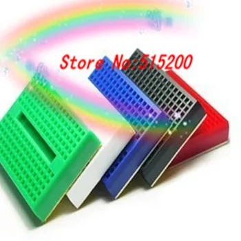 

50pcs/lot SYB-170 Mini Solderless Prototype Experiment Test Breadboard 170 Tie-points 35*47*8.5mm