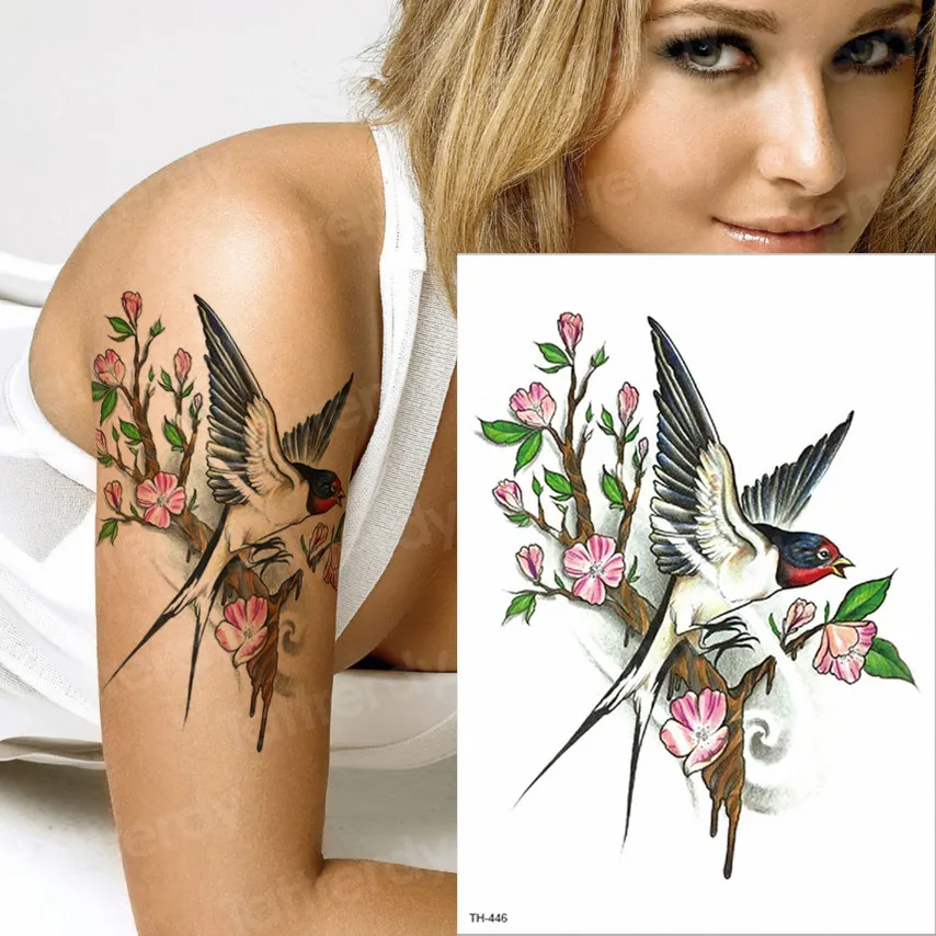 temporary tattoo sexy women fake tattoos swallow birds flower tatoo watercolor girl bikini tatto summer beach body art arm tatoo
temporary tattoo sexy women fake tattoos swallow birds flower tatoo watercolor girl bikini tatto summer beach body art arm tatoo