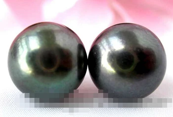 wyan hot sell new - 12789 black round freshwater pearl stud earring 
wyan hot sell new - 12789 black round freshwater pearl stud earring