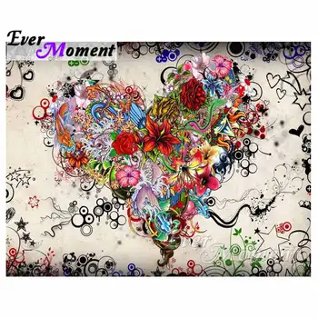 Ever Moment Diamond Painting Flower Heart Love Picture Full Square Drill Square Drill Diamond Embroidery 5D DIY Decor S2F178
Ever Moment Diamond Painting Flower Heart Love Picture Full Square Drill Square Drill Diamond Embroidery 5D DIY Decor S2F178