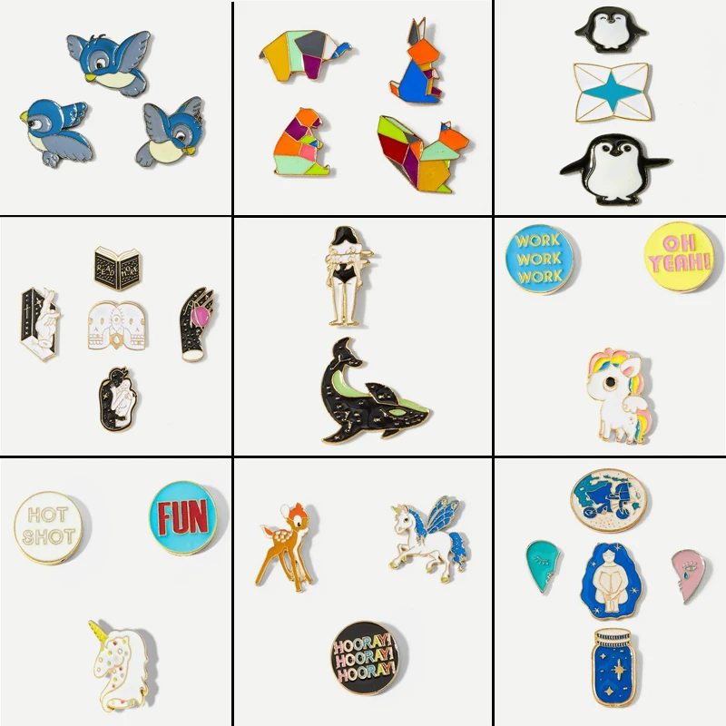 Fashion Pop Animal Cartoon Creative Enamel Lapel Shirt Jeans Decorative Cute Simple Fashion Brooch
Fashion Pop Animal Cartoon Creative Enamel Lapel Shirt Jeans Decorative Cute Simple Fashion Brooch