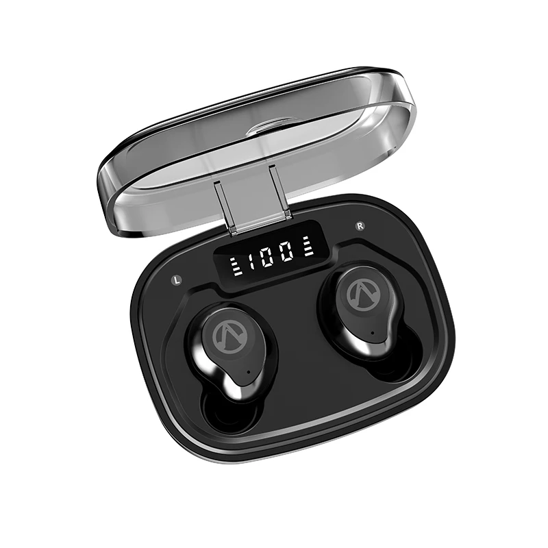 OUKK TWS IPX7 Waterproof Wireless Headphone Bluetooth 5.0 Stereo Music Earphone Earpiece Sport Earbuds 1600mAh Charging Case
OUKK TWS IPX7 Waterproof Wireless Headphone Bluetooth 5.0 Stereo Music Earphone Earpiece Sport Earbuds 1600mAh Charging Case