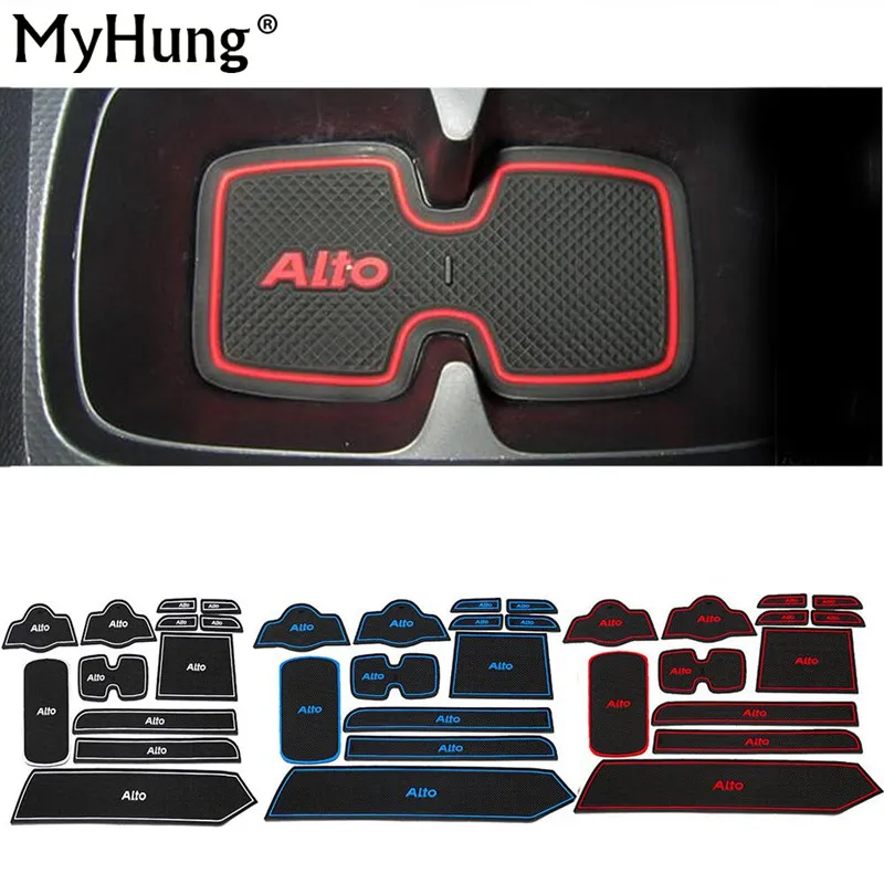 Fit For Suzuki Alto 2009 To 2014 High Quality Gate Slot Pad Rubber Car-cup Mat Non-slip Mat Car Accessories 12pcs Per Set
Fit For Suzuki Alto 2009 To 2014 High Quality Gate Slot Pad Rubber Car-cup Mat Non-slip Mat Car Accessories 12pcs Per Set
