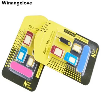 Aluminum Metal 5 in 1 Nano SIM Card to Micro SIM Card Standard Adapter Converter Eject Pin Set For iPhone X for samsung
Aluminum Metal 5 in 1 Nano SIM Card to Micro SIM Card Standard Adapter Converter Eject Pin Set For iPhone X for samsung