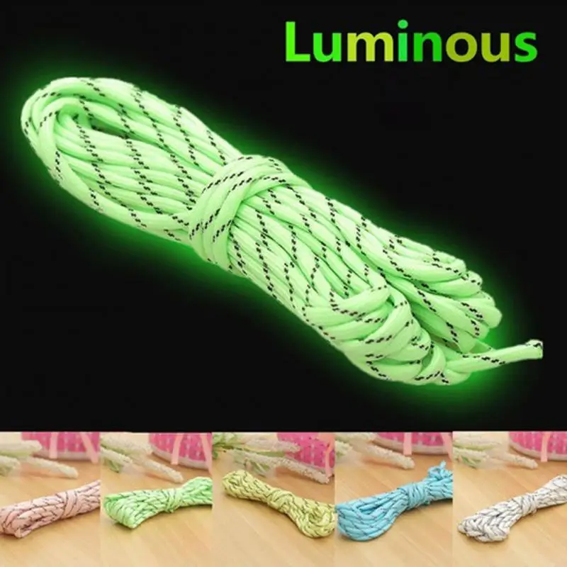 3M/6M Outdoor Paracord Rope Luminous Umbrella Rope Multifunctional Camping Equipment Survival Tool
3M/6M Outdoor Paracord Rope Luminous Umbrella Rope Multifunctional Camping Equipment Survival Tool