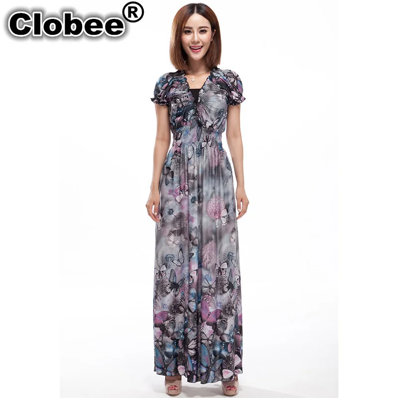 Clobee Women Summer Dress Butterfly Printed Ukraine Bohemian Dresses 5XL 6XL Plus Size Dress hippie boho Ruffles Long Maxi Dress
Clobee Women Summer Dress Butterfly Printed Ukraine Bohemian Dresses 5XL 6XL Plus Size Dress hippie boho Ruffles Long Maxi Dress