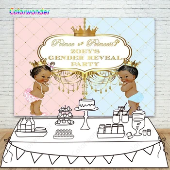 Kids Birthday Party Photography Background Little Princess with Prince 7x5ft Blue with Pink Wall Custom Gender Reveal Backdrops
Kids Birthday Party Photography Background Little Princess with Prince 7x5ft Blue with Pink Wall Custom Gender Reveal Backdrops