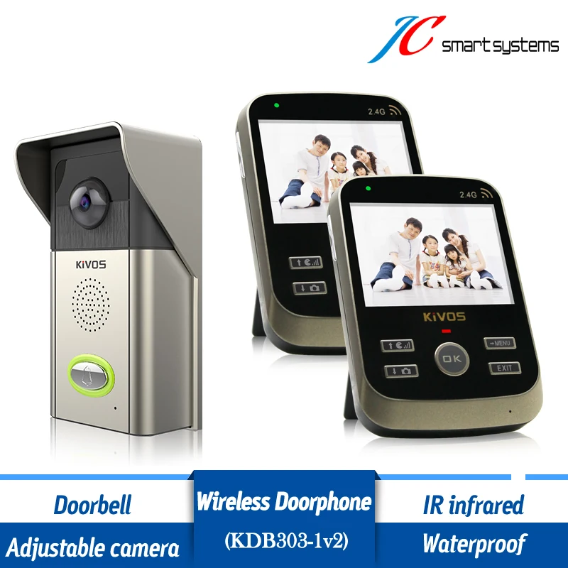 AA batteries powered long standby time wireless door bell with camera support video talk
AA batteries powered long standby time wireless door bell with camera support video talk