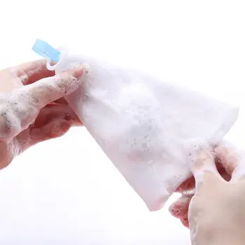 Bath Shower Wash Face Soap Blister Mesh Bubble Foaming Net Double-Layer Soap Net with Hook
Bath Shower Wash Face Soap Blister Mesh Bubble Foaming Net Double-Layer Soap Net with Hook