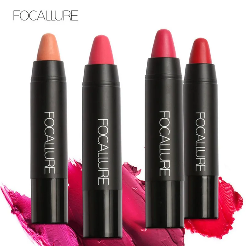 FOCALLURE Matte Long Lasting Lipstick Set Waterproof Lip Gloss Pigment Nude Gold Metallic Lipstick maquiagem 19 Colors Drop ship
FOCALLURE Matte Long Lasting Lipstick Set Waterproof Lip Gloss Pigment Nude Gold Metallic Lipstick maquiagem 19 Colors Drop ship