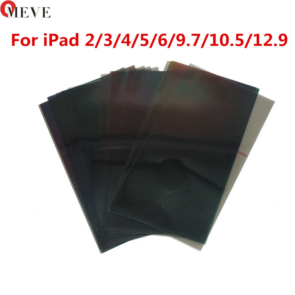 10pcs 9.7 inch Original LCD Polarizer film For IPAD 1 2 3 4 5 6 Air Air2 mini 1 4 10.5 inch 12.9 Tablet PC screen replacement
10pcs 9.7 inch Original LCD Polarizer film For IPAD 1 2 3 4 5 6 Air Air2 mini 1 4 10.5 inch 12.9 Tablet PC screen replacement