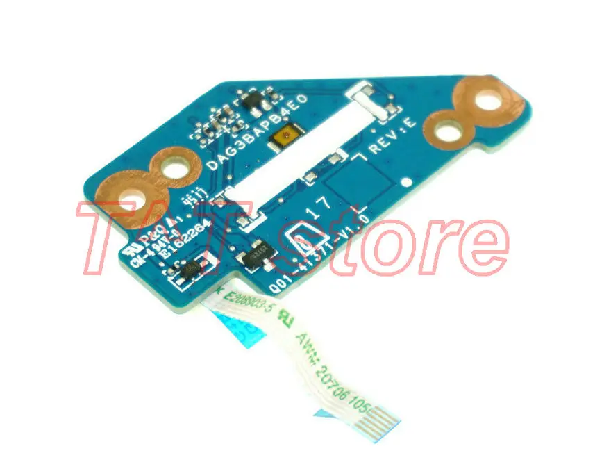 Новинка, оригинальная плата power botton серии HP TPN-Q195 17-AN 931590-001, тест DAG3BAPB4E0, хорошая бесплатная доставка
Новинка, оригинальная плата power botton серии HP TPN-Q195 17-AN 931590-001, тест DAG3BAPB4E0, хорошая бесплатная доставка