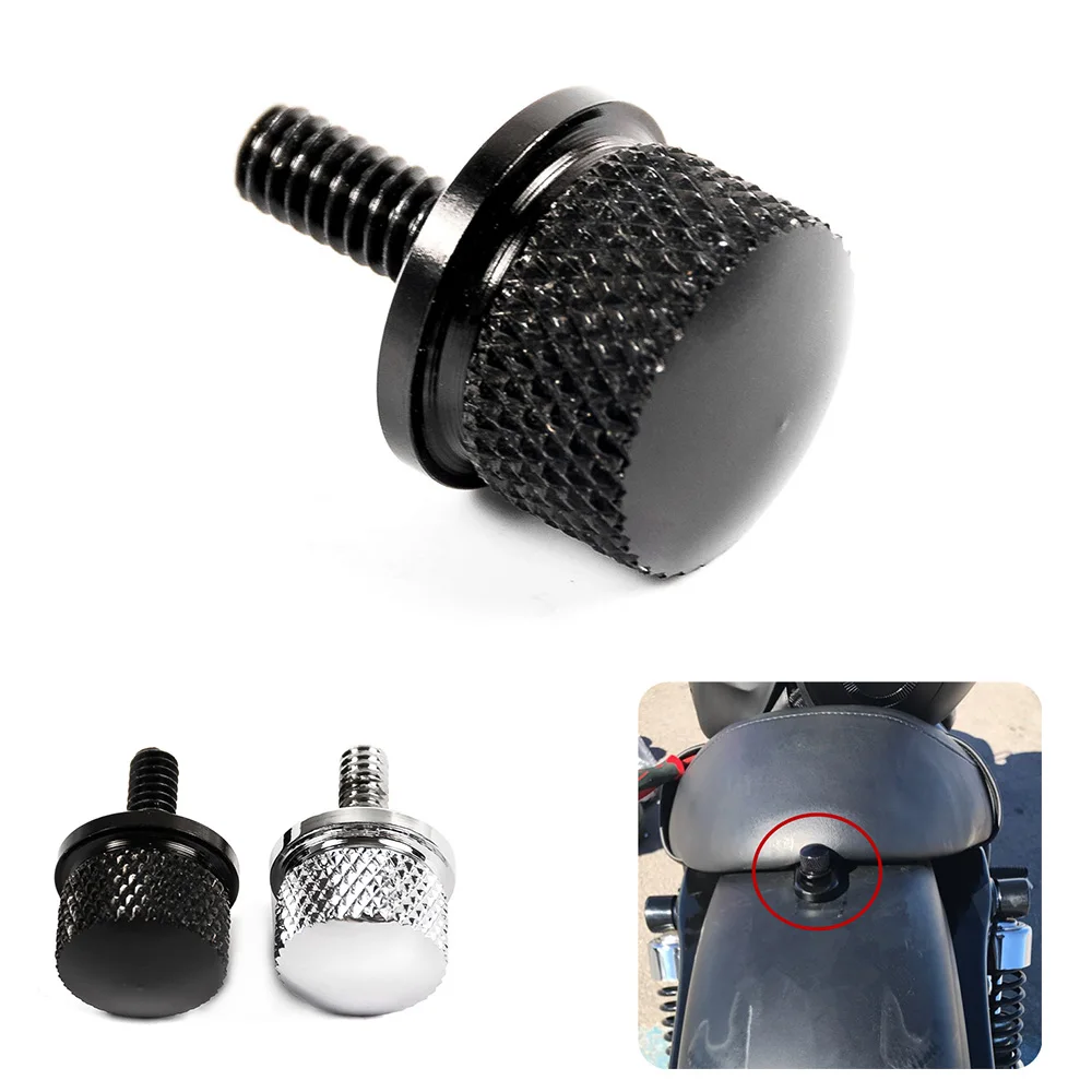1/4"-20 Thread Knurled Head Screws Cap Rear Seat Bolt Screw For Harley Sportster Softail Dyna Street Bob Fatbob 1996-2015
1/4"-20 Thread Knurled Head Screws Cap Rear Seat Bolt Screw For Harley Sportster Softail Dyna Street Bob Fatbob 1996-2015