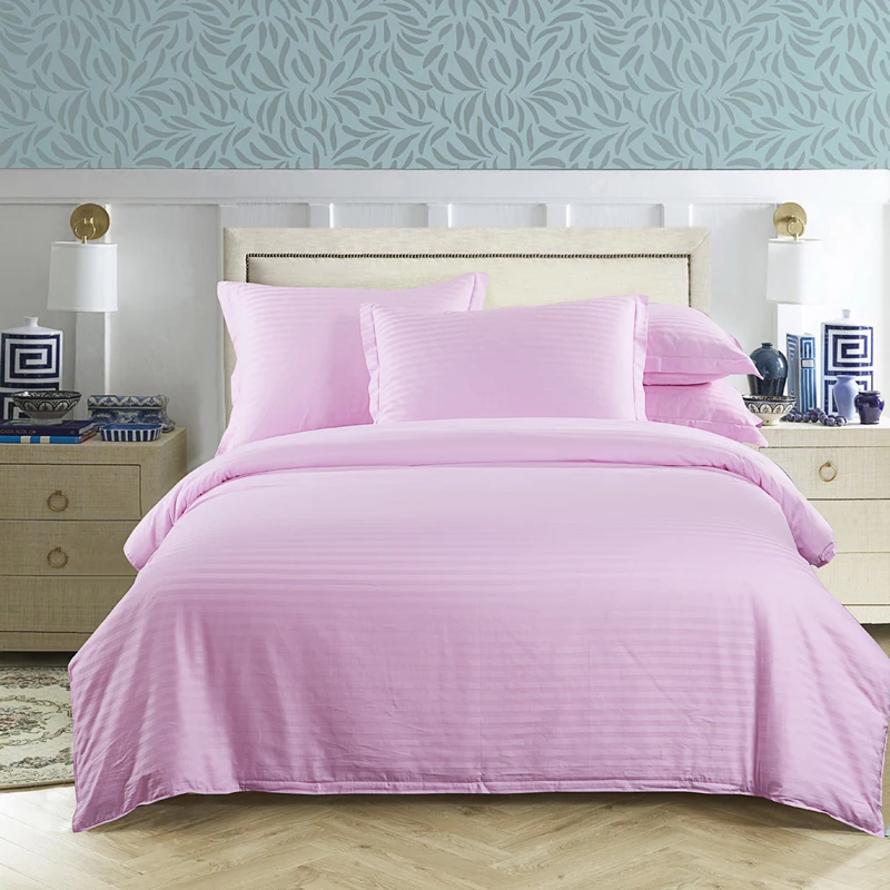 Pink 100% cotton white satin stripe bedding grogshop home textiles 4Pcs duvet cover bed sheet pillowcase soft queen king size
Pink 100% cotton white satin stripe bedding grogshop home textiles 4Pcs duvet cover bed sheet pillowcase soft queen king size