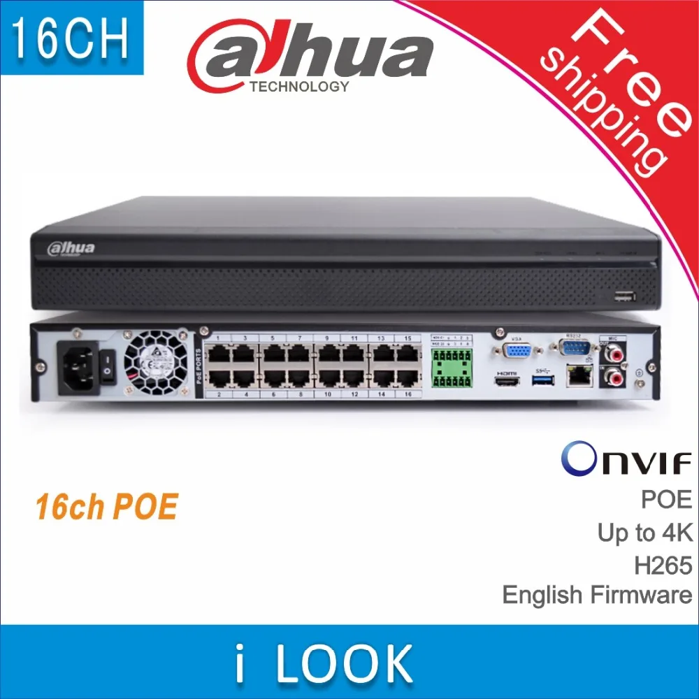 Free shipping Dahua DH-NVR4216-16P-HDS2 replace NVR4216-16P-4KS2 16CH POE NVR H265 4K 8MP network vedio recorder IP camera cctv
Free shipping Dahua DH-NVR4216-16P-HDS2 replace NVR4216-16P-4KS2 16CH POE NVR H265 4K 8MP network vedio recorder IP camera cctv