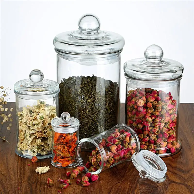 5PCS Airtight Household Portable Food Storage Containers Nut Containers Sugar Jars with Glass Lid for Office Kitchen
5PCS Airtight Household Portable Food Storage Containers Nut Containers Sugar Jars with Glass Lid for Office Kitchen