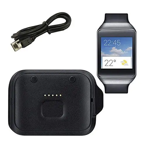 Smart Watch Charger Charging Dock Cradle For Samsung Gear Live R382 SM-R382 Smartwatch Black | Электроника