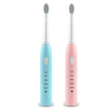 Electric Toothbrush USB Charger Rechargeable Tooth Brush 4 Replacement Heads 5 Cleaning Modes Timer
Electric Toothbrush USB Charger Rechargeable Tooth Brush 4 Replacement Heads 5 Cleaning Modes Timer
