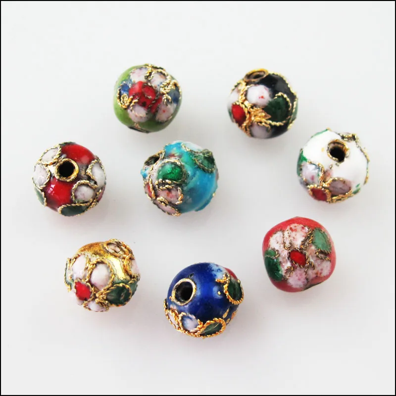 New 16Pcs Vintage Mixed Enamel Cloisonne Round Accessories Spacer Beads Charms 6mm
New 16Pcs Vintage Mixed Enamel Cloisonne Round Accessories Spacer Beads Charms 6mm