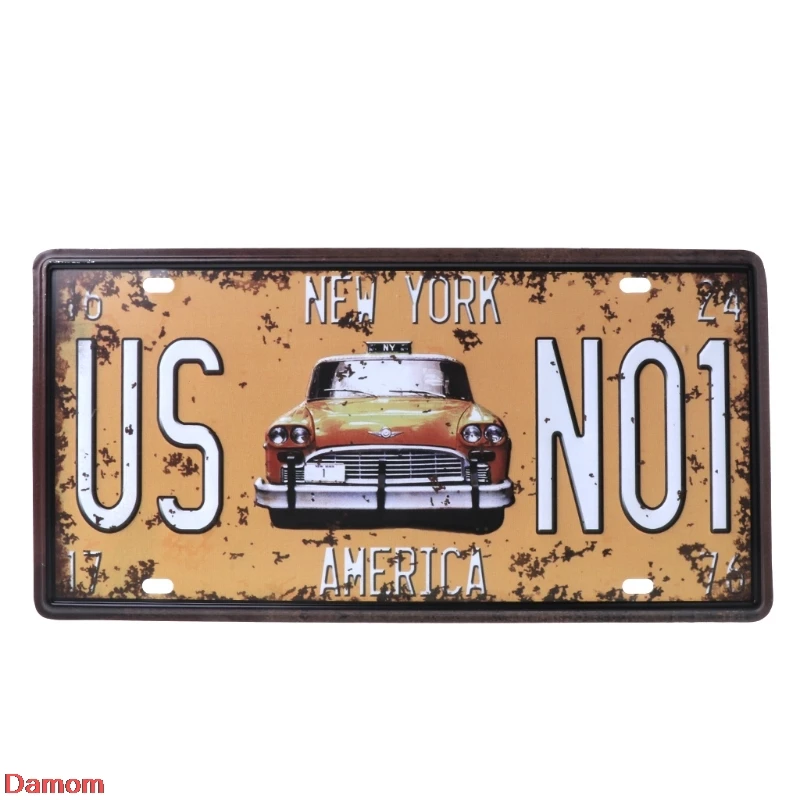 Car License Plate cover Vintage Retro Metal Tin number frame bolts Sign Poster Plaque Bar Pub Club Wall Home Decor 30x16cm
Car License Plate cover Vintage Retro Metal Tin number frame bolts Sign Poster Plaque Bar Pub Club Wall Home Decor 30x16cm
