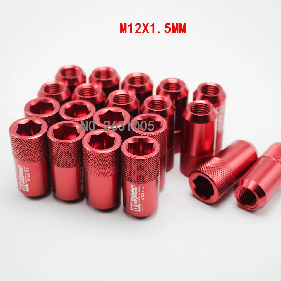 20 PCS/set 20 PCS/set D1 LIGHT WEIGHT WHEEL RACING LUG NUTS FOR UNIVERSAL(M12X1.5:42mm)
20 PCS/set 20 PCS/set D1 LIGHT WEIGHT WHEEL RACING LUG NUTS FOR UNIVERSAL(M12X1.5:42mm)