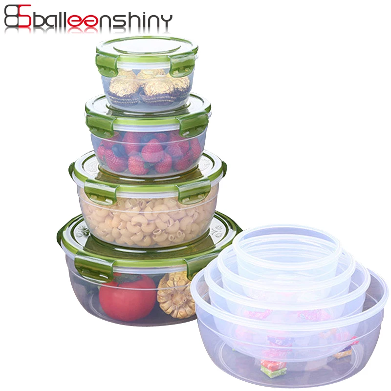 BalleenShiny Multifunction Transparent Sealed Microwavable Round Crisper Kitchen Sorting Food Storage Box Container Tableware
BalleenShiny Multifunction Transparent Sealed Microwavable Round Crisper Kitchen Sorting Food Storage Box Container Tableware