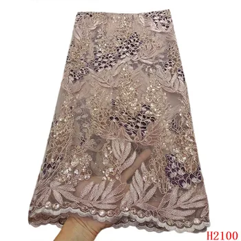 Latest French Lace Fabric 2019 High Quality Wedding African Lace Fabric With Sequins For Nigerian Lace Fabric HJ2100-1
Latest French Lace Fabric 2019 High Quality Wedding African Lace Fabric With Sequins For Nigerian Lace Fabric HJ2100-1