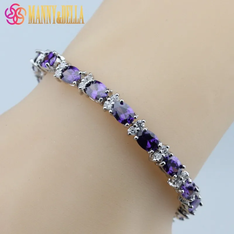 Flawless Purple Zircon 925 Sterling Silver Bracelet Health Fashion Jewelry For Women Free Jewelry Box SL81
Flawless Purple Zircon 925 Sterling Silver Bracelet Health Fashion Jewelry For Women Free Jewelry Box SL81