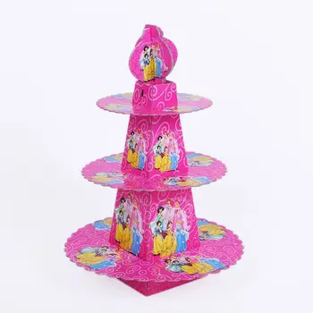 1pcs/set Princess Baby Shower Cartoon Girls Birthday Party Decorations Supplies 3 Tier Cardboard Cupcake Stand 24 Cupcakes
1pcs/set Princess Baby Shower Cartoon Girls Birthday Party Decorations Supplies 3 Tier Cardboard Cupcake Stand 24 Cupcakes