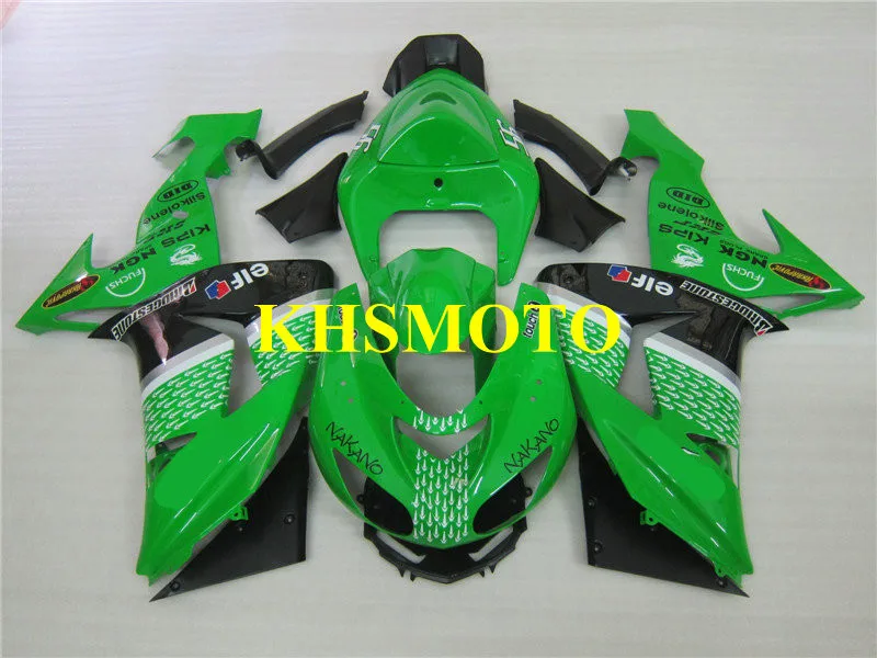 Injection mold Fairing Kit for KAWASAKI Ninja ZX10R 06 07 ZX 10R 2006 2007 zx10r 06 07 ABS Green black Fairings set+7gifts KG20
Injection mold Fairing Kit for KAWASAKI Ninja ZX10R 06 07 ZX 10R 2006 2007 zx10r 06 07 ABS Green black Fairings set+7gifts KG20