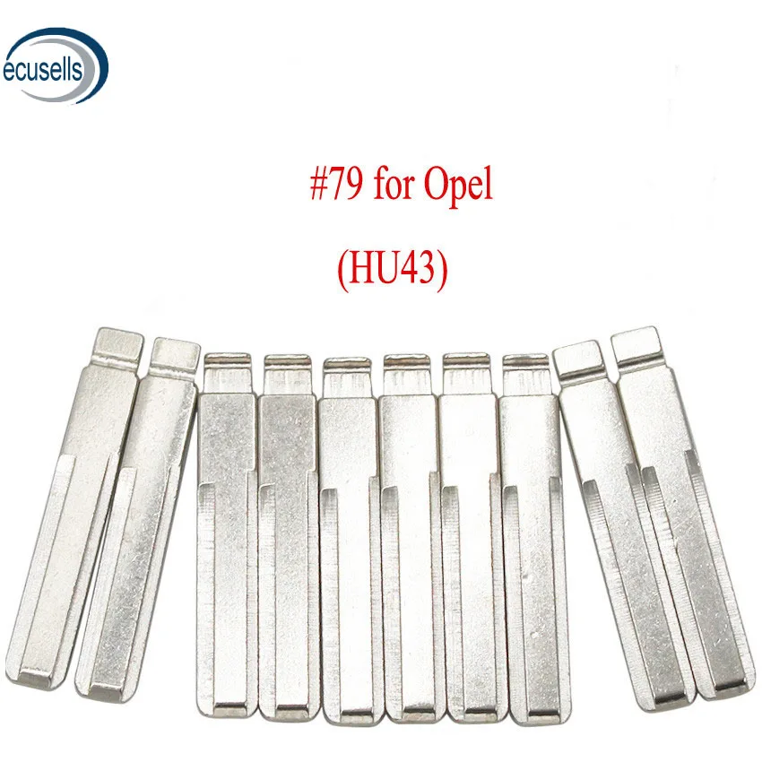 10pcs/lot, Universal Remotes Flip Key Blade 79# for KD Remote NO.79 Uncut Blade HU43 for Opel
10pcs/lot, Universal Remotes Flip Key Blade 79# for KD Remote NO.79 Uncut Blade HU43 for Opel